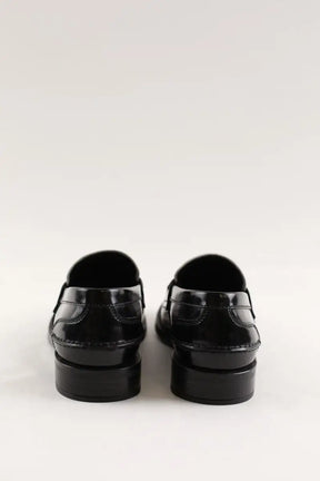 Mocassins Prada Noir en Cuir