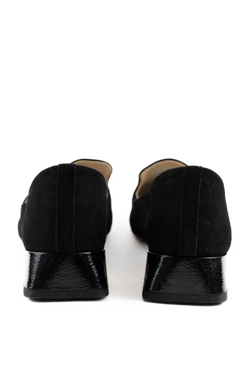 Mocassins Repetto Noir en Daim