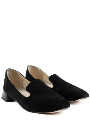 Mocassins Repetto Noir en Daim