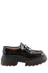 Mocassins Roger Vivier Wallaviv Noir en Cuir verni, taille 38 - Seconde Main