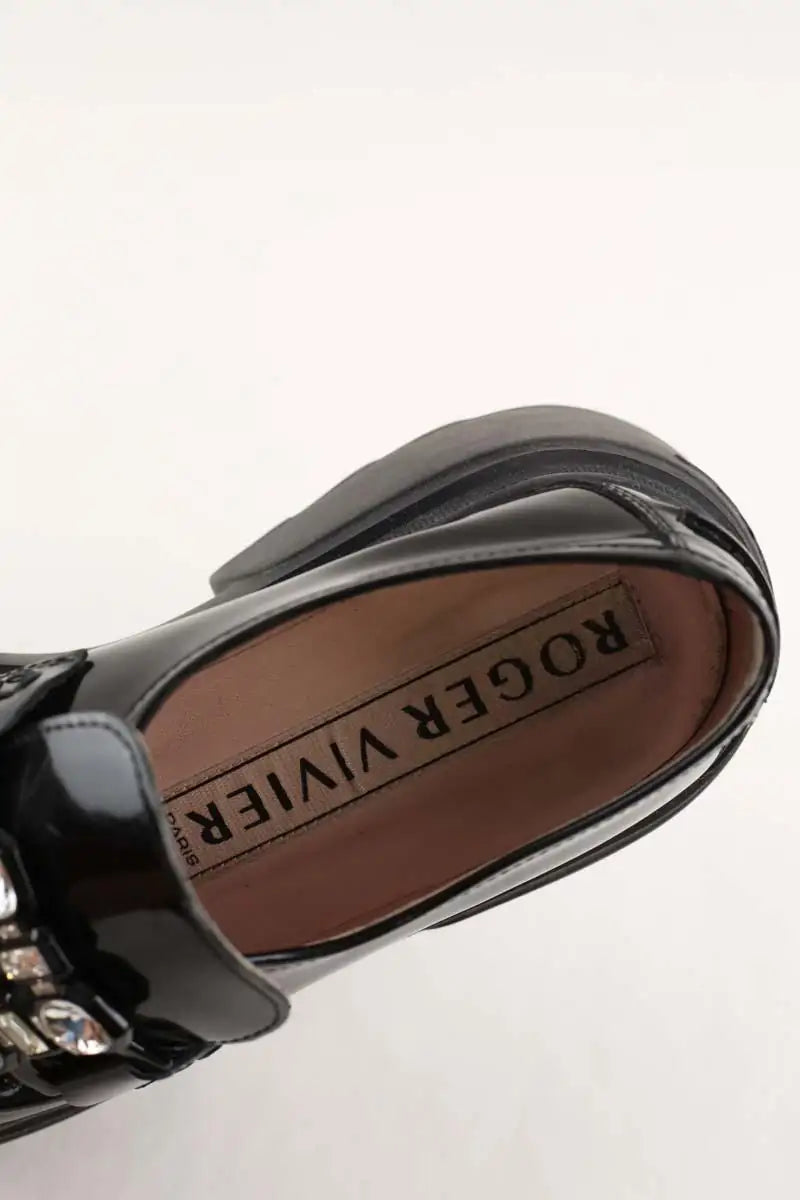 Mocassins Roger Vivier Wallaviv Noir en Cuir verni