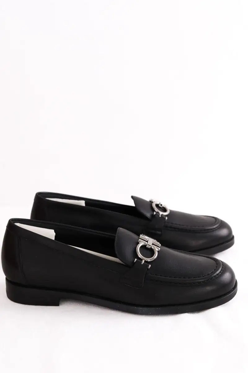 Mocassins Salvatore Ferragamo Noir en Cuir