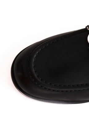 Mocassins Salvatore Ferragamo Noir en Cuir