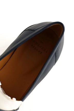 Mocassins Sézane Bleu en Cuir