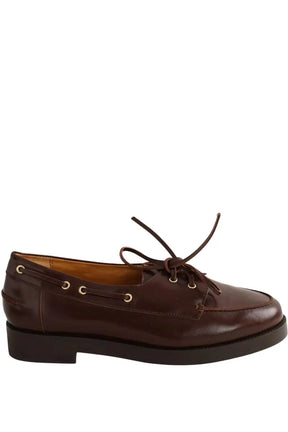 Mocassins Sézane Cardine Marron en Cuir, taille 41 - Seconde Main