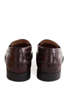 Mocassins Tod's Bordeaux en Cuir