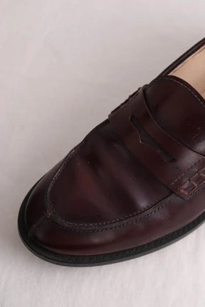 Mocassins Tod's Bordeaux en Cuir