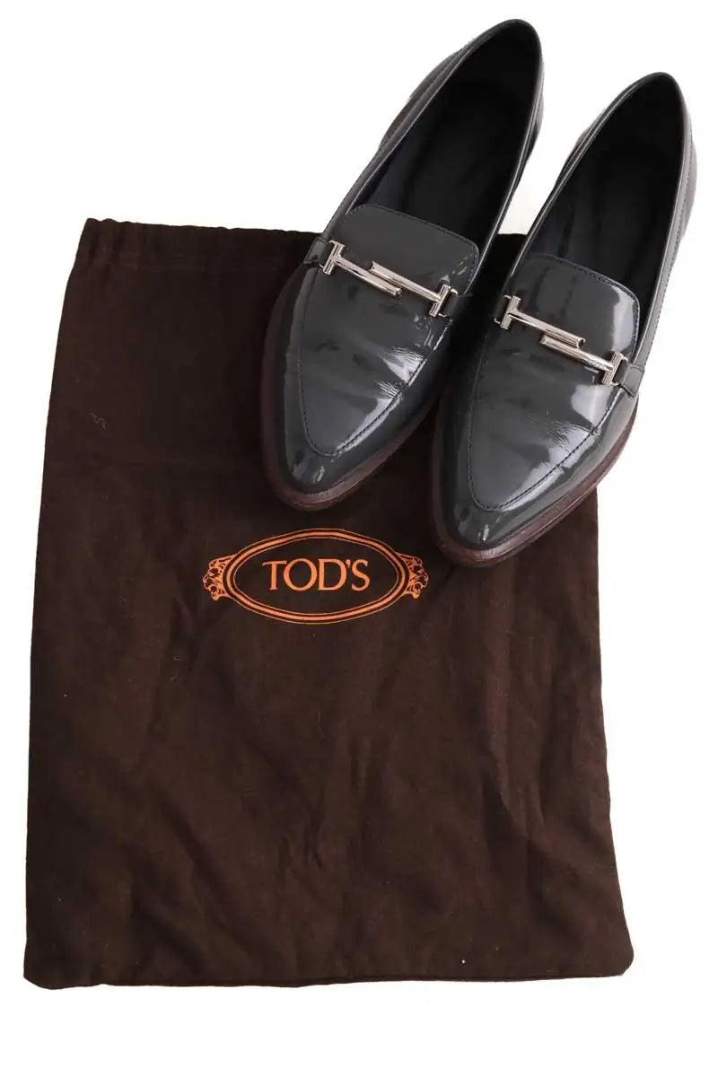 Mocassins Tod's Kaki en Cuir