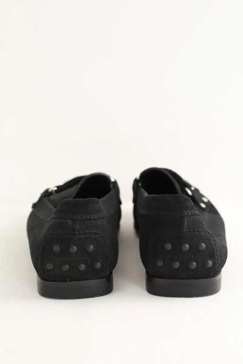 Mocassins Tod's Noir en Daim