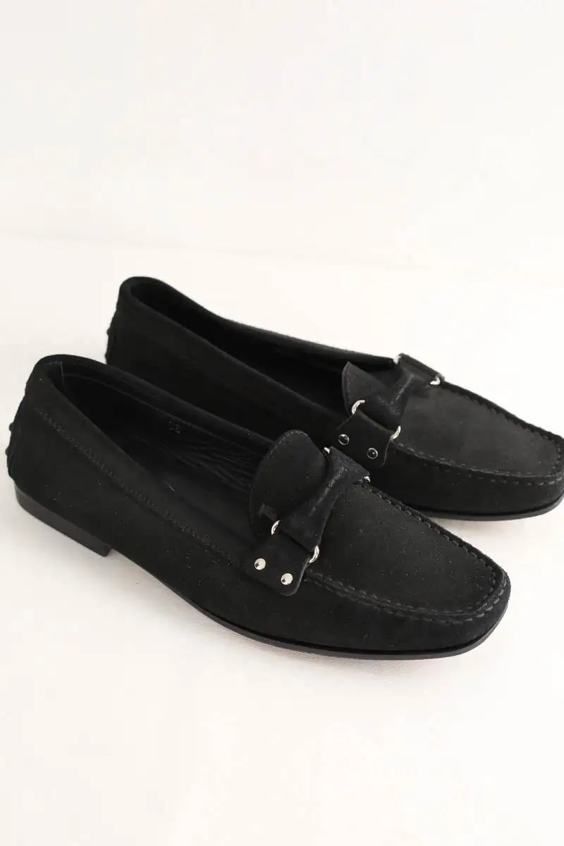 Mocassins Tod's Noir en Daim