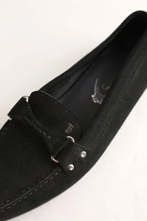 Mocassins Tod's Noir en Daim