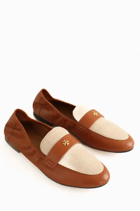 Mocassins Tory Burch Marron en Cuir