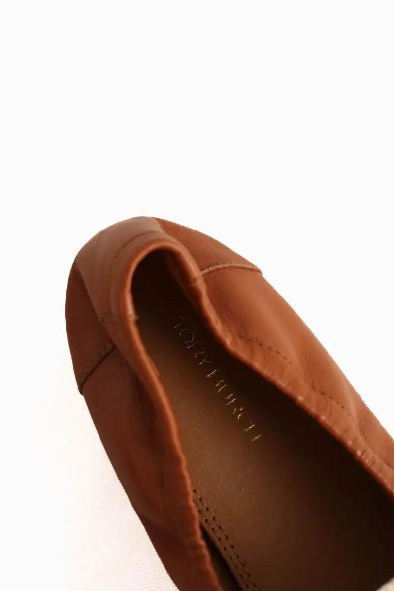 Mocassins Tory Burch Marron en Cuir