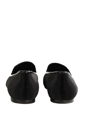Mocassins Tory Burch Noir en Velours, taille 37 - Seconde Main
