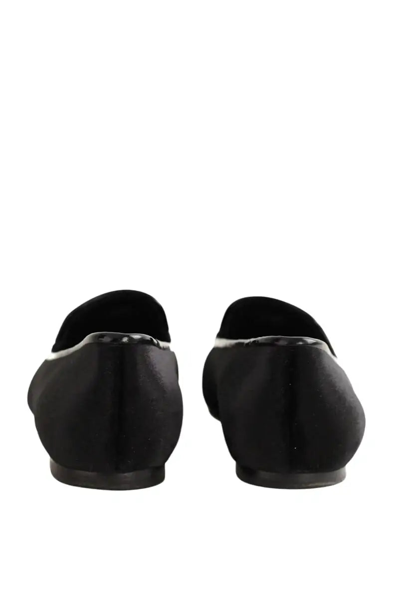 Mocassins Tory Burch Noir en Velours, taille 37 - Seconde Main