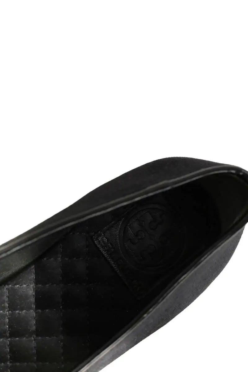 Mocassins Tory Burch Noir en Velours