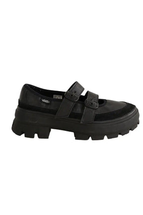 Mocassins Vans Noir en Cuir, taille 41 - Seconde Main