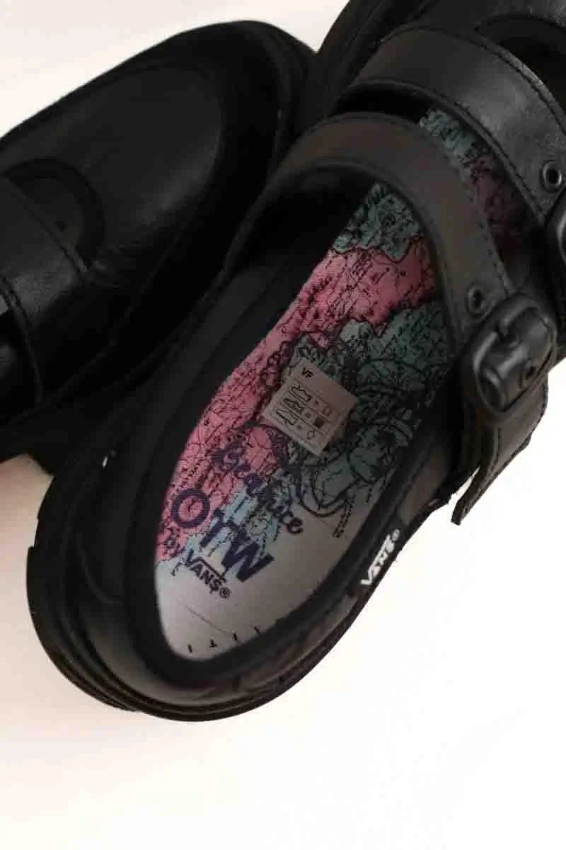 Mocassins Vans Noir en Cuir