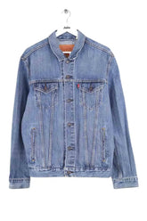 Veste Levi's Bleu en Coton, taille L - Seconde Main