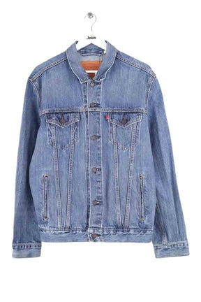 Veste Levi's Bleu en Coton, taille L - Seconde Main
