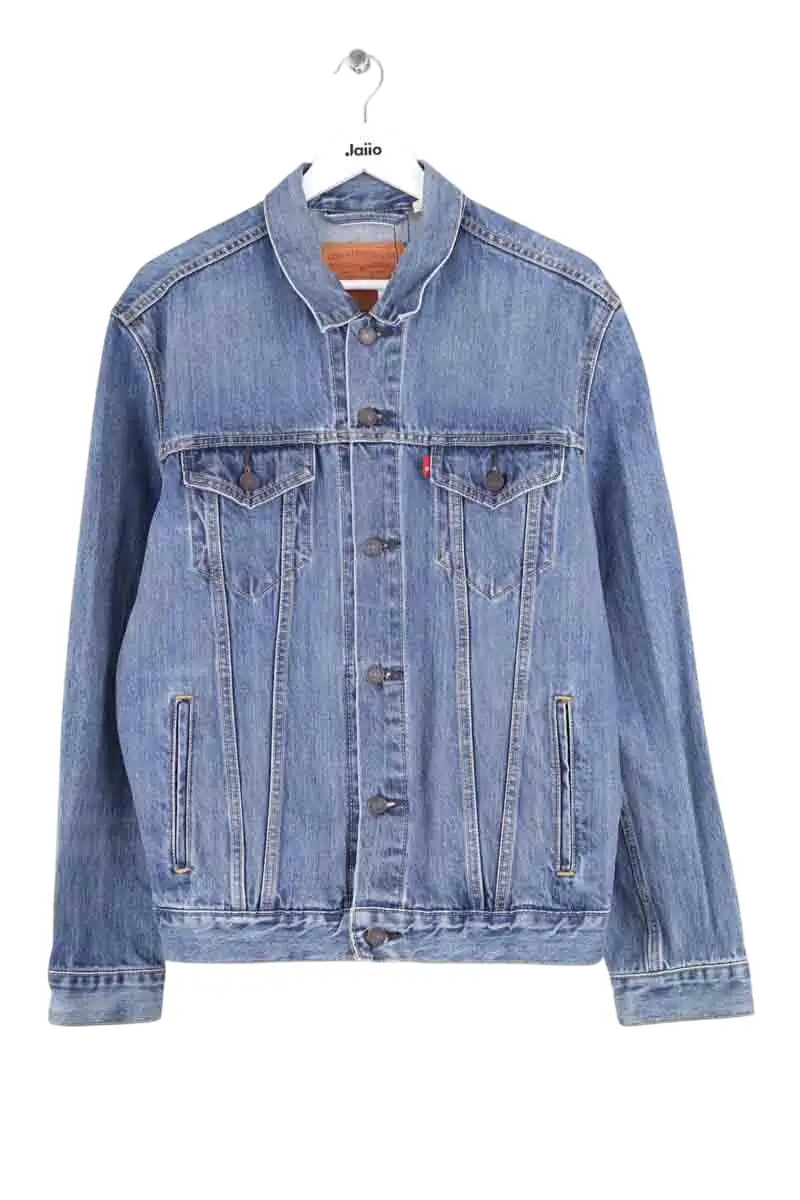 Veste Levi's Bleu en Coton, taille L - Seconde Main