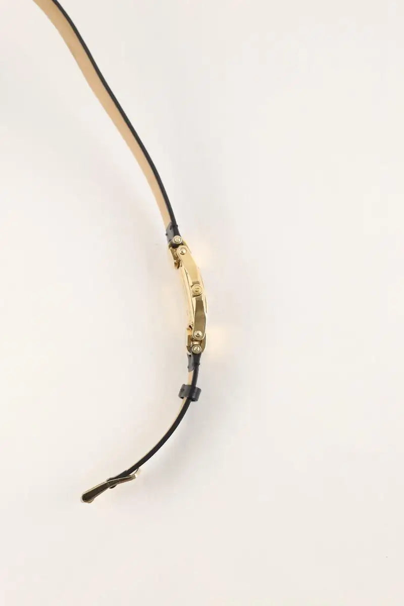 Montre Givenchy Seven Bondage Noir en Plaqué or