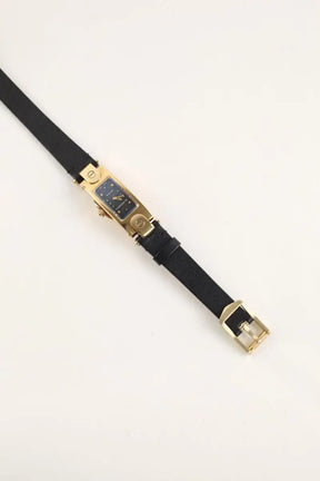 Montre Givenchy Seven Bondage Noir en Plaqué or