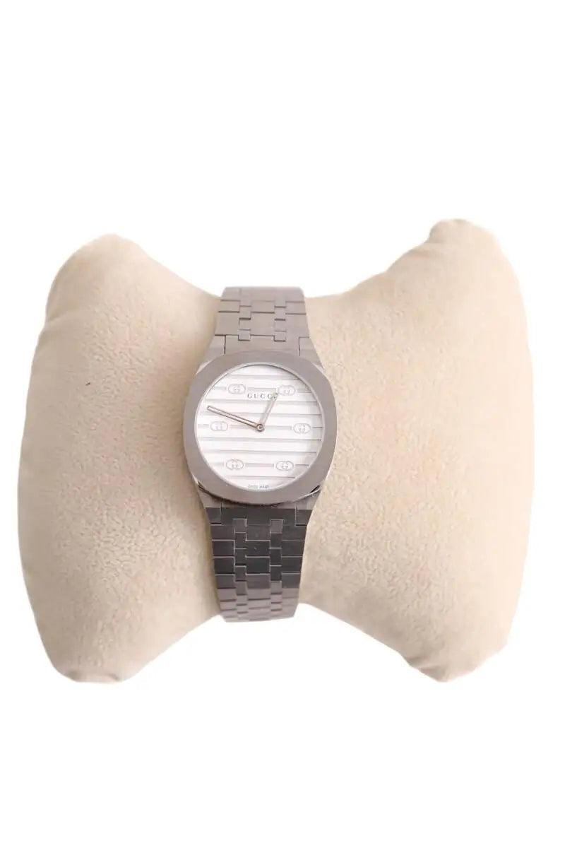 Montre Gucci 25H Argent en Autres - Seconde Main