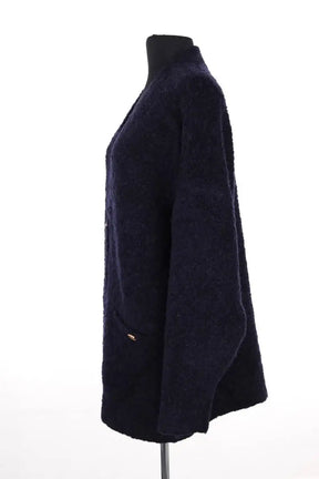 Cardigan Frame Marine en Synthétique