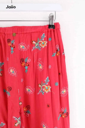 Pantalon Antik Batik Rouge en Viscose