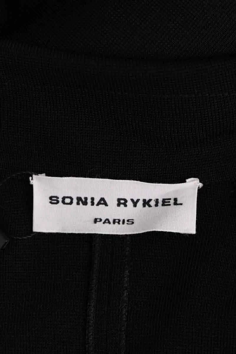 Gilet Sonia Rykiel Noir en Synthétique