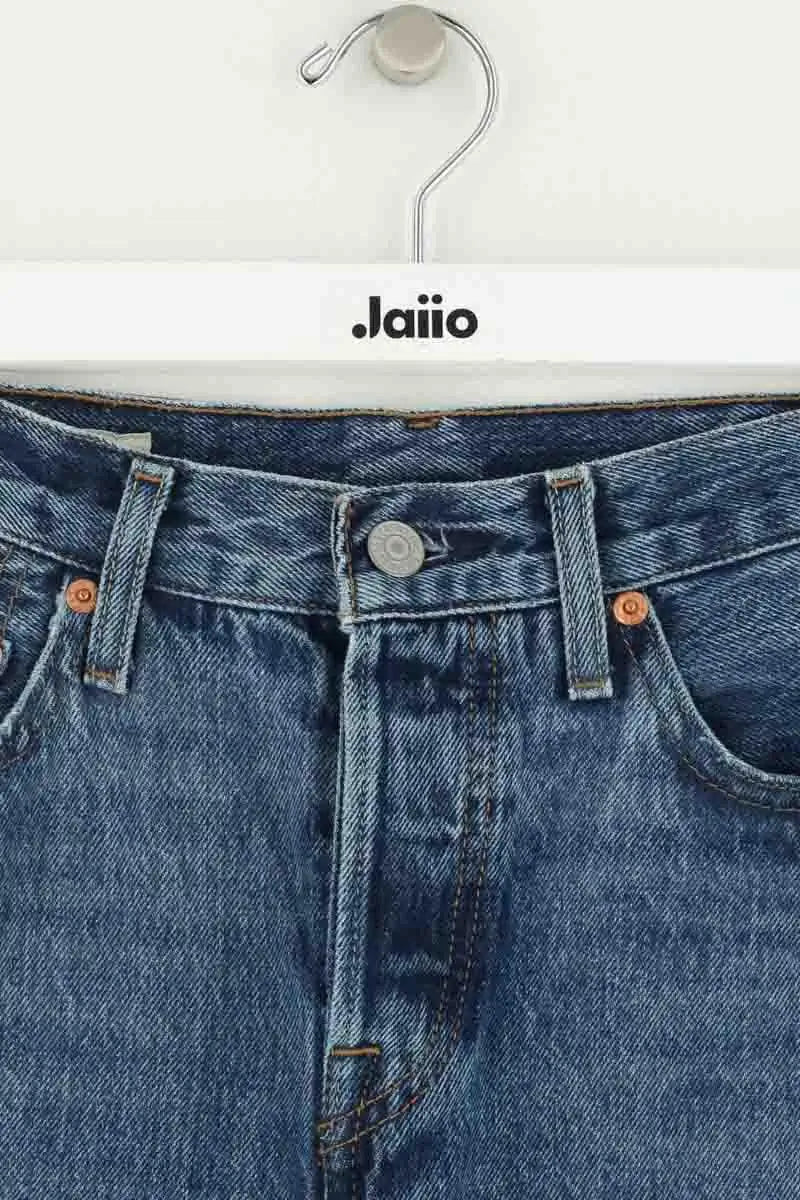 Jean droit W23 L26 Levi's 501 Bleu en Coton