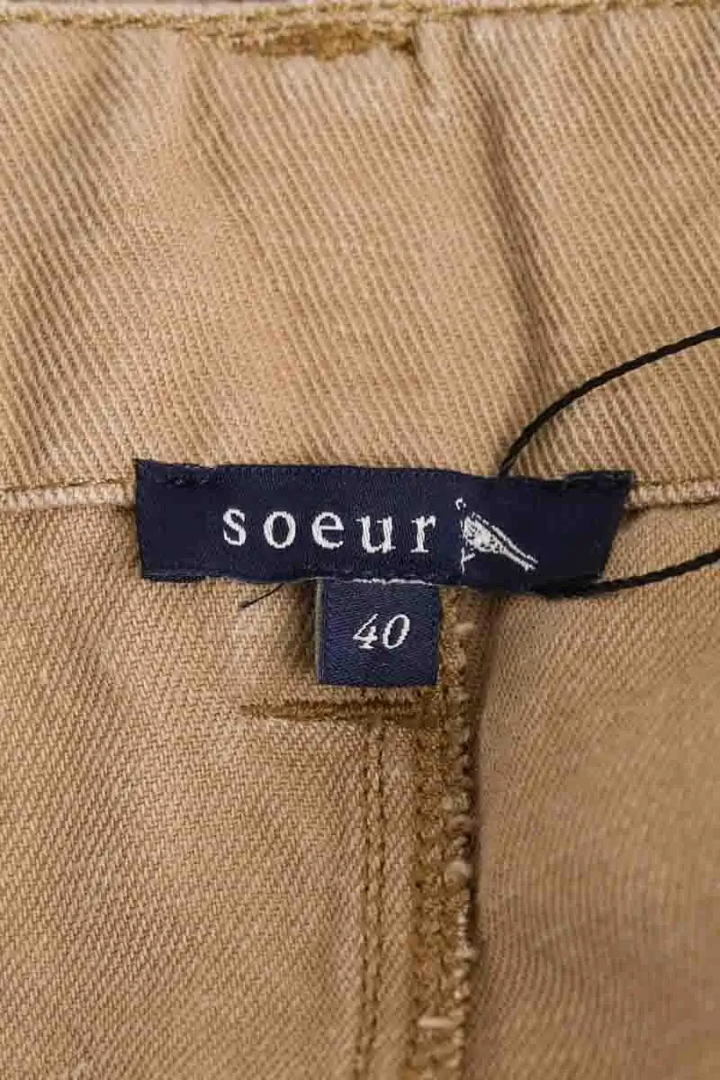 Jupe Soeur Beige en Coton