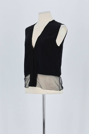 Top sans manche Sandro  Noir