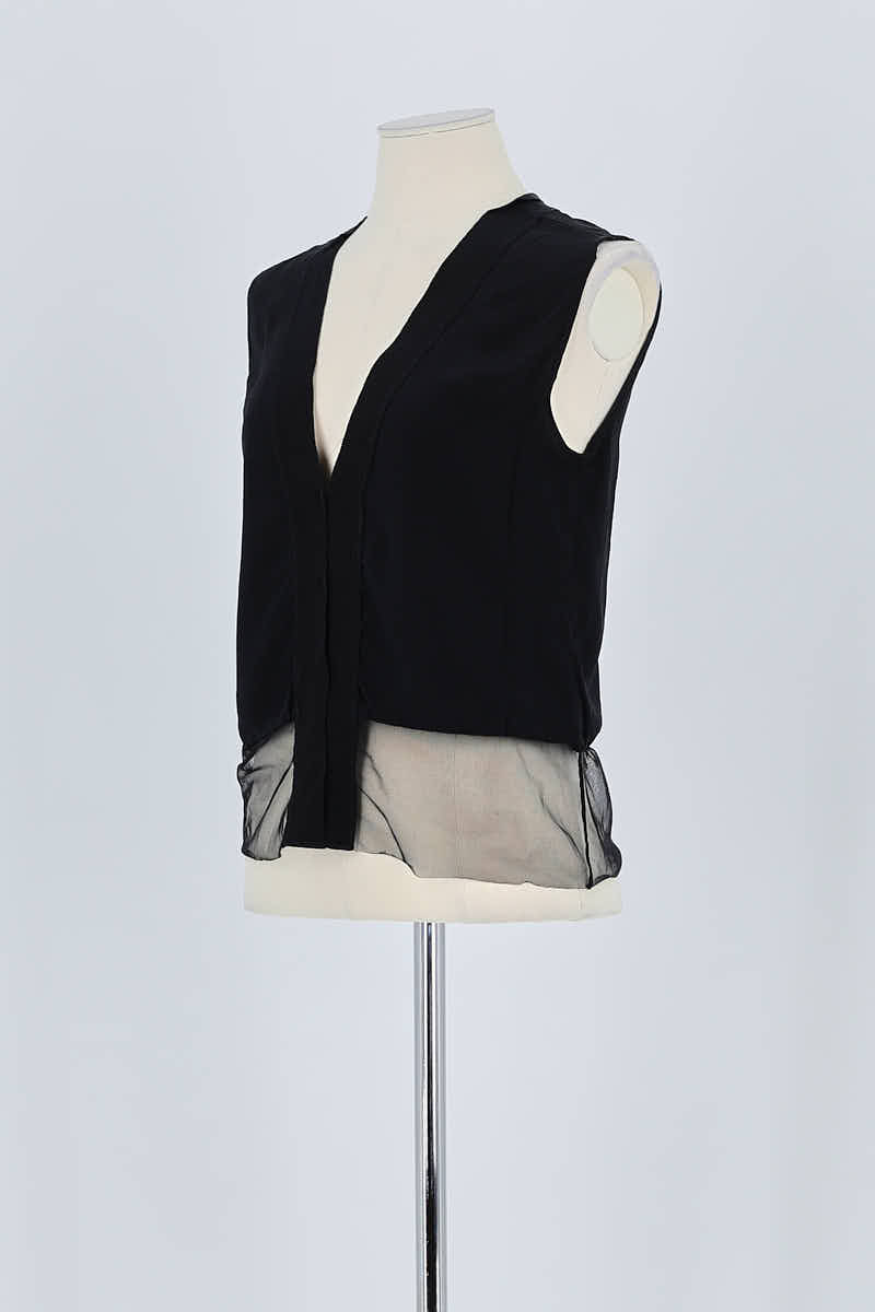 Top sans manche Sandro  Noir