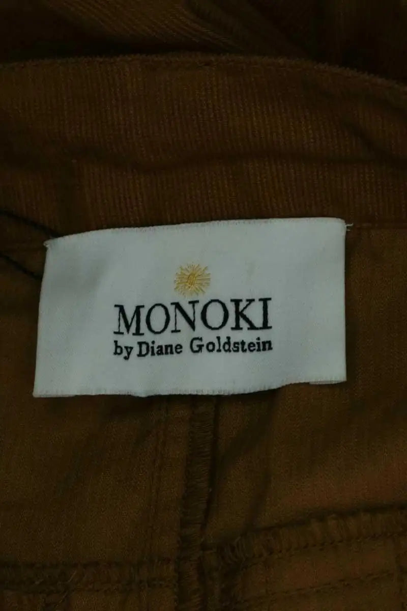 Pantalon large Monoki Camel en Coton