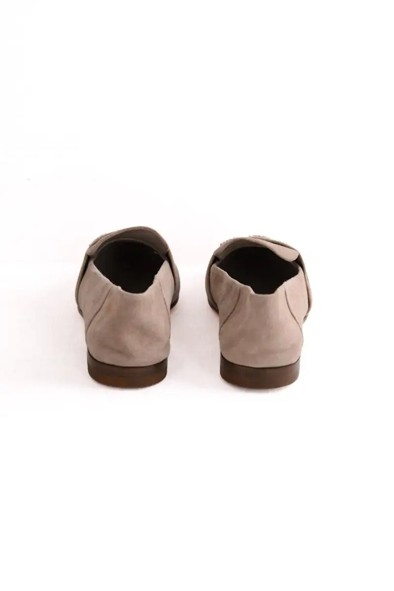 Mocassins Max Mara Claire Beige en Daim