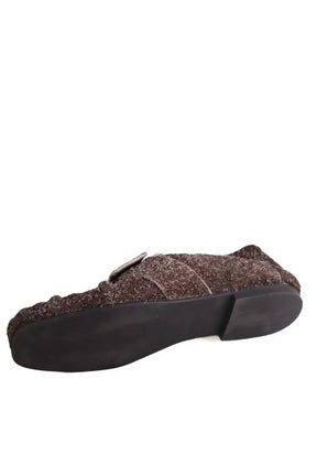 Mules Alohas Marron en Daim