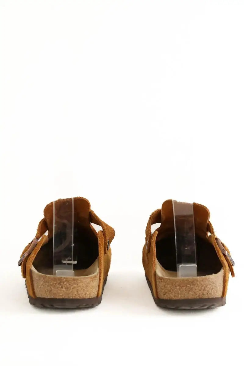 Mules Birkenstock Camel en Daim