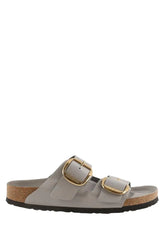 Mules Birkenstock Gris en Cuir, taille 42 - Seconde Main