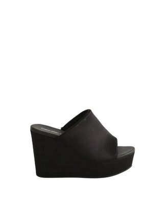 Mules Calvin Klein Noir en Cuir, taille 41 - Seconde Main