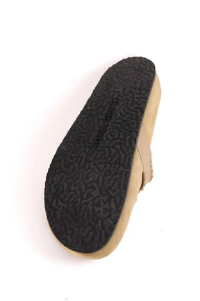 Mules Claris Virot Beige en Daim