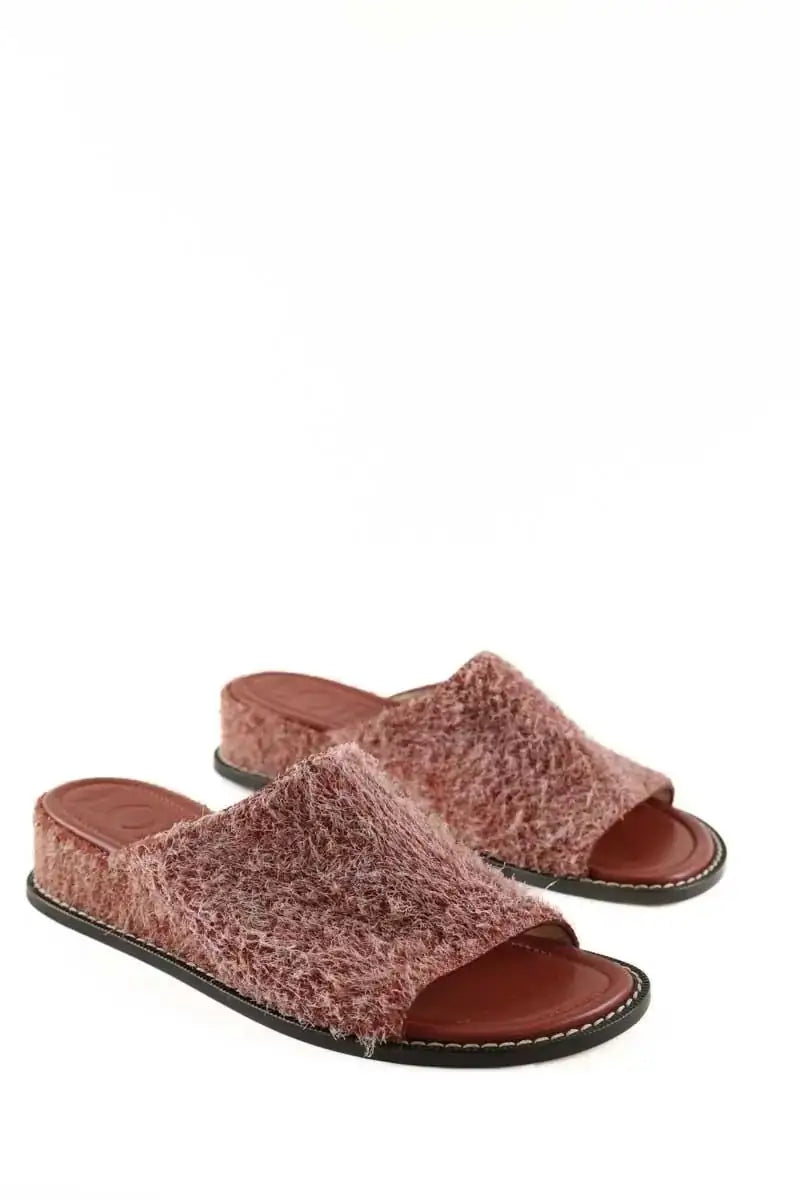 Mules Loewe Marron en Cuir
