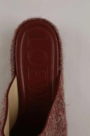 Mules Loewe Marron en Cuir