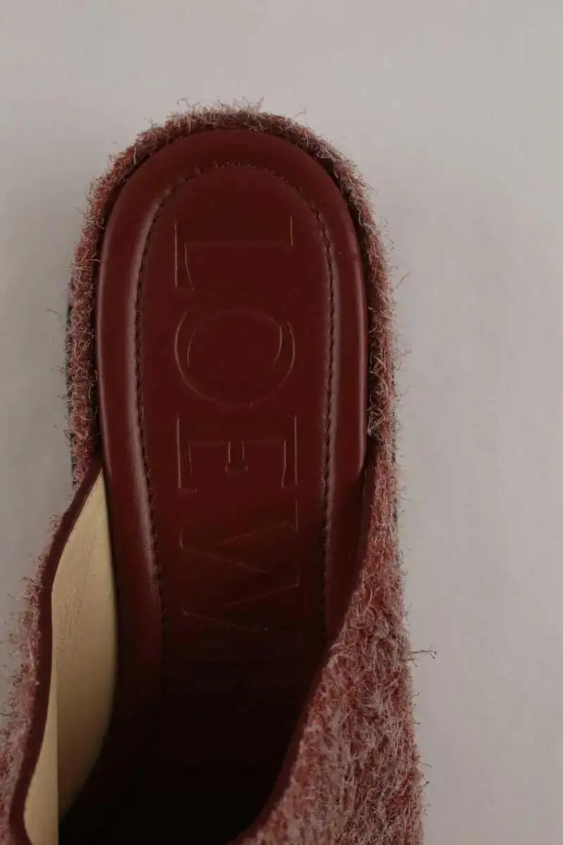 Mules Loewe Marron en Cuir