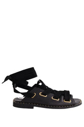Mules Maje Noir en Cuir, taille 37 - Seconde Main