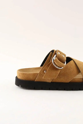 Mules Pierre Hardy Camel en Daim