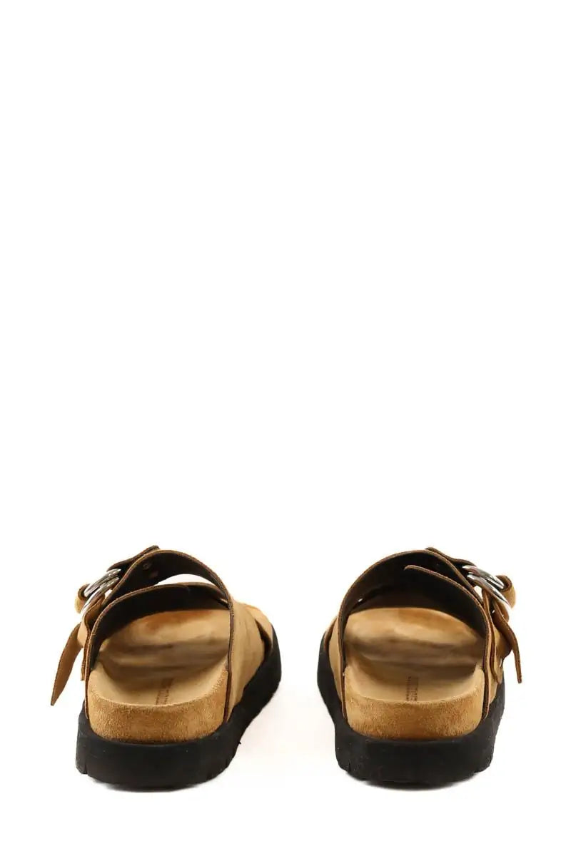 Mules Pierre Hardy Camel en Daim