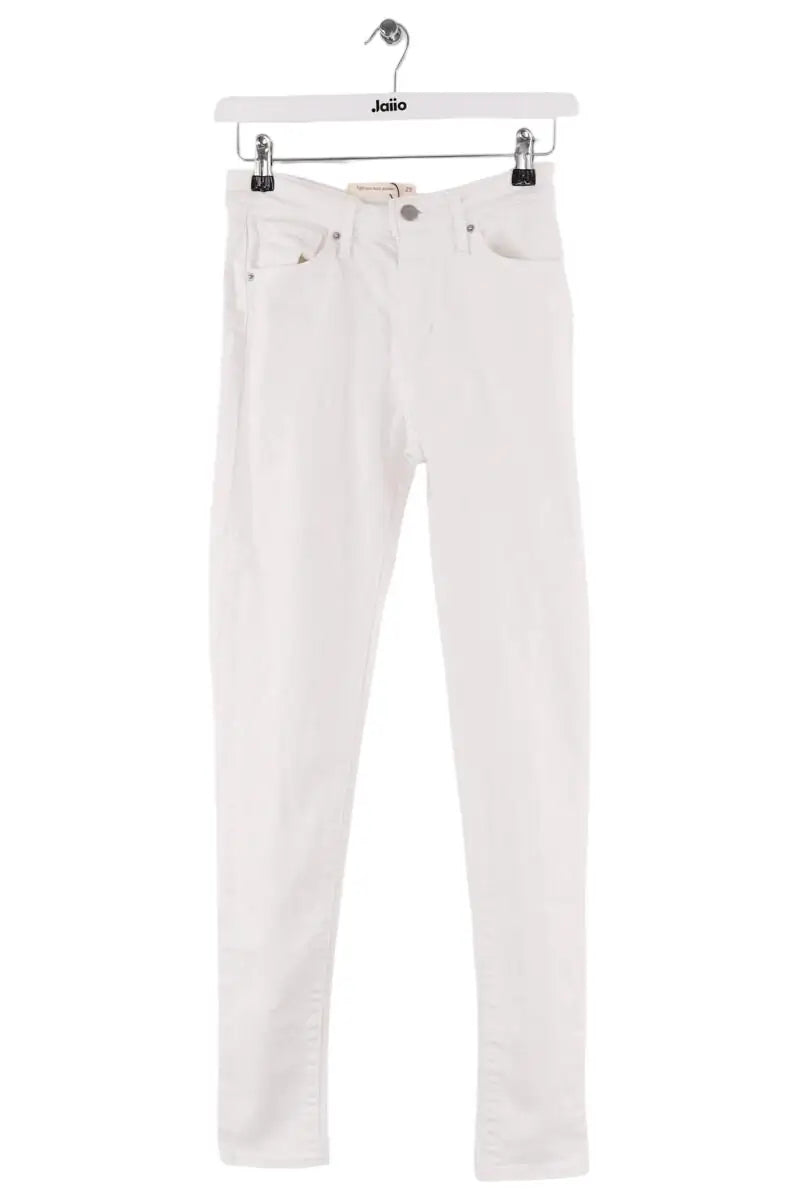 Jean slim Levi's Blanc en Coton, taille S - Seconde Main