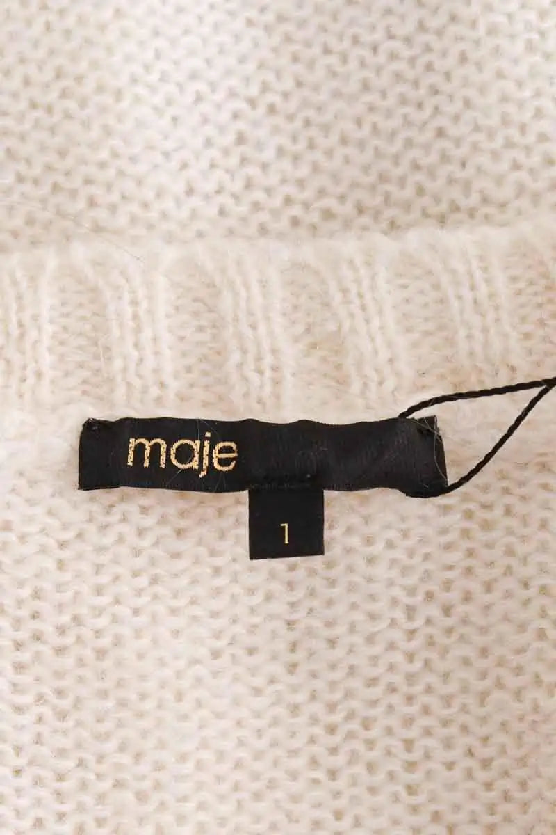 Pull Maje Beige en Synthétique
